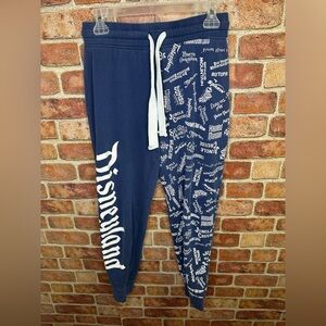 Disneyland Blue Joggers size M